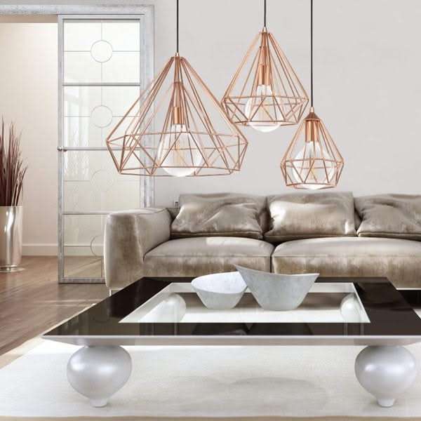 Leonardo Copper Wire Pendant Light