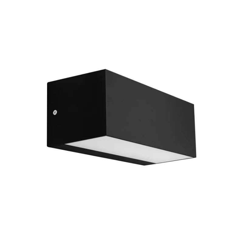LED Black Outdoor Wall Light - IP65 CCT