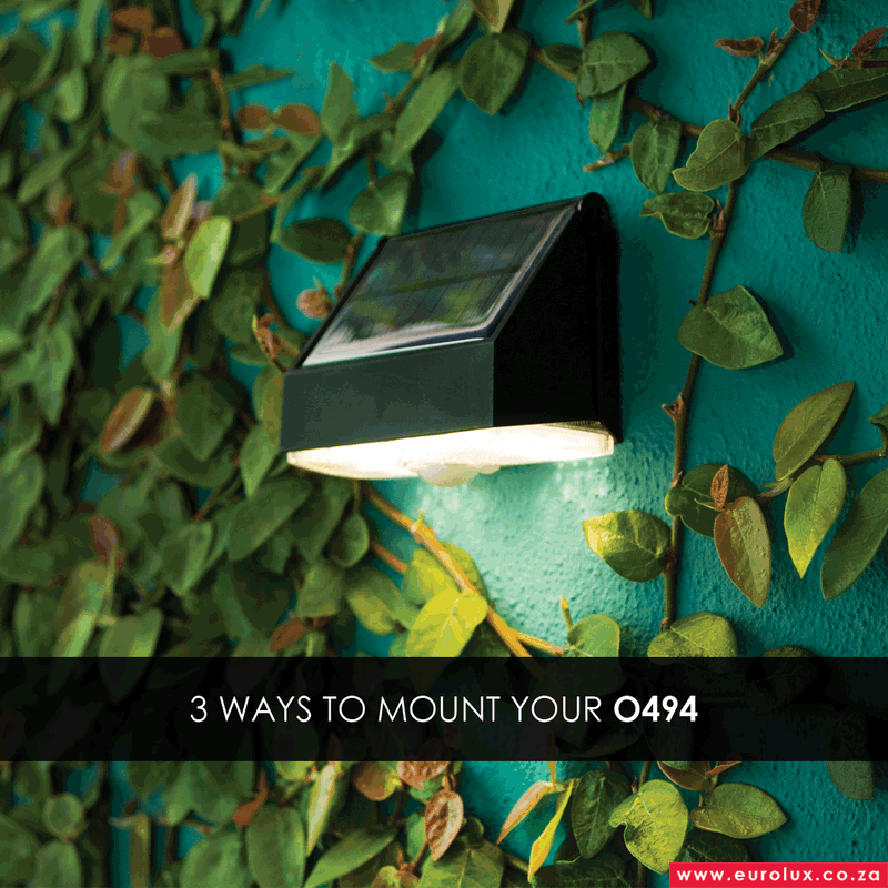 10 Watt Solar Wall Light