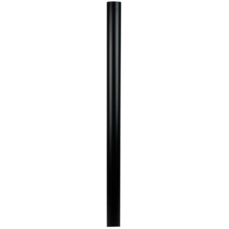 Black Aluminium Exterior Pole
