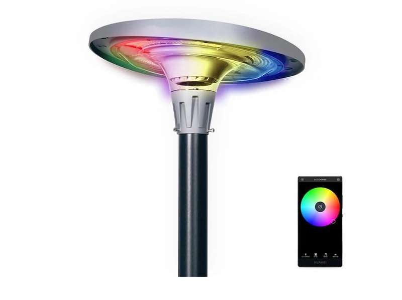 Oasis RGBW Solar Post Top Light