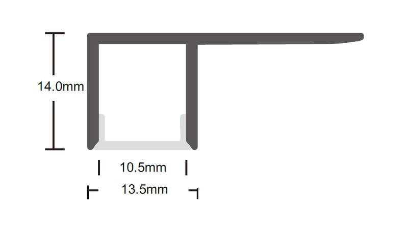 LED Extrusion - Edge Profile