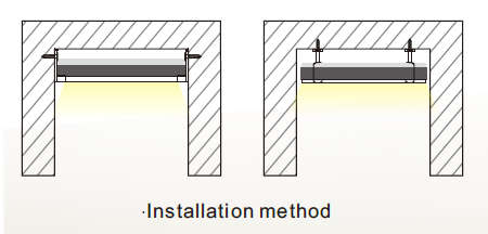 LED Extrusion - LED Cupboard / Wardrobe Lighting Rail (3m)