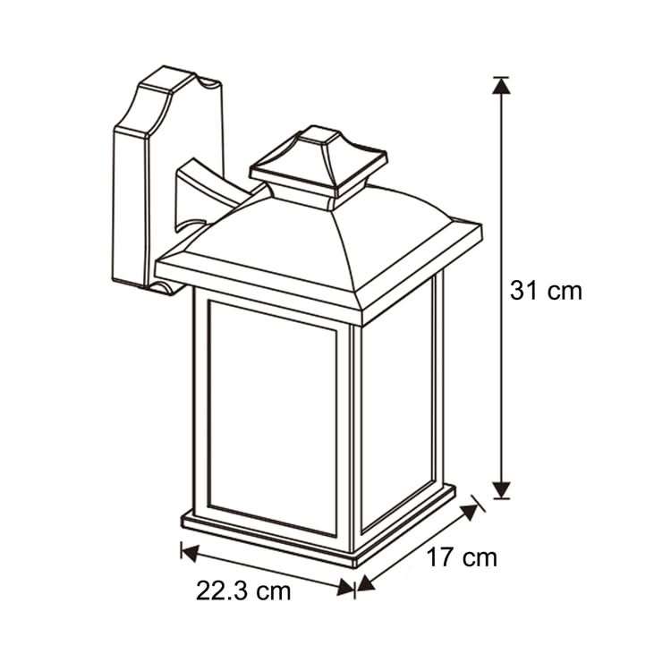 Urban Edge Outdoor Wall Light