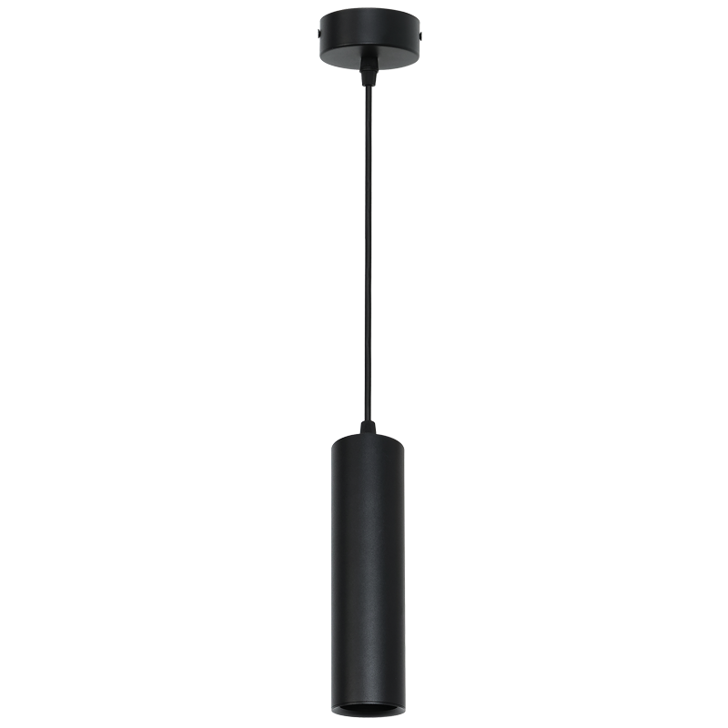 Pinkie Black Flute Pendant Light