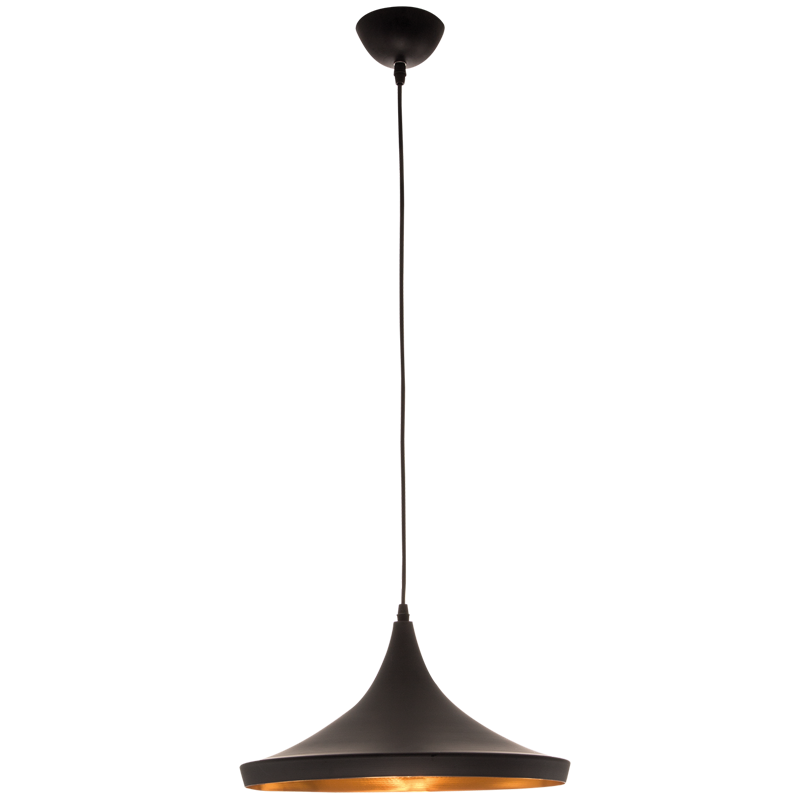 Schwin Black & Gold Pendant Light