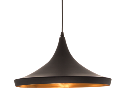 Schwin Black & Gold Pendant Light