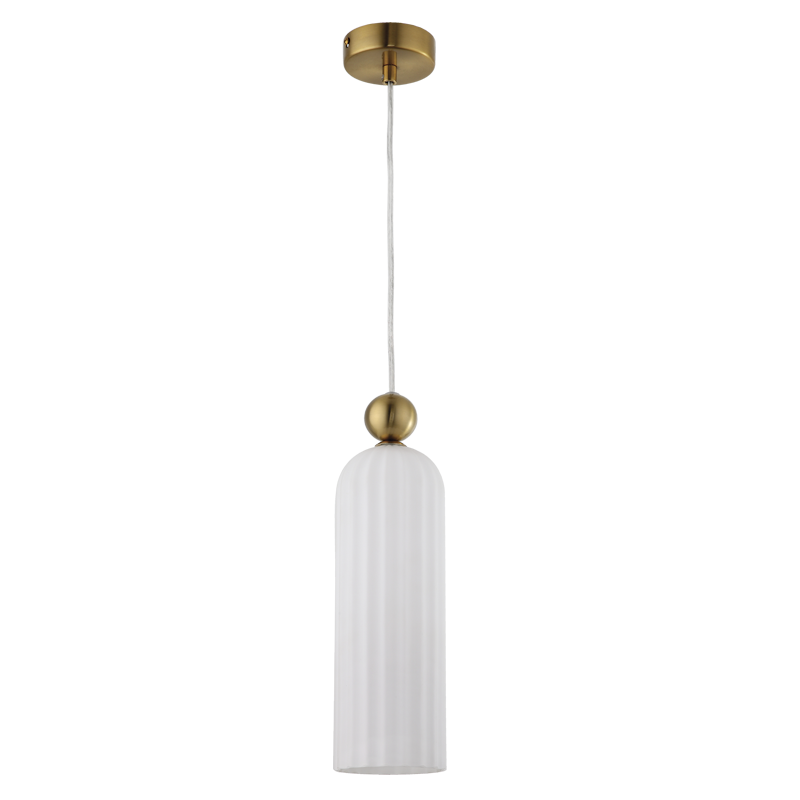 Antic White & Gold Pendant Light