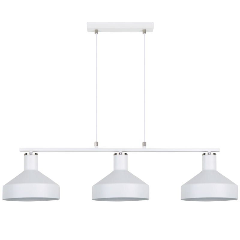Orka White Pendant 3 Light