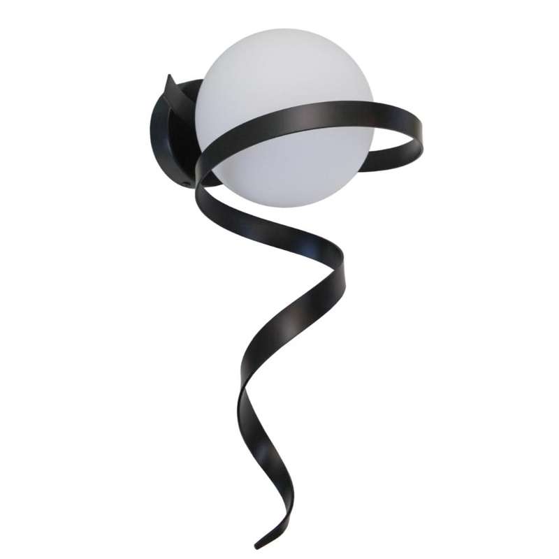 Black Infinity Wall Light