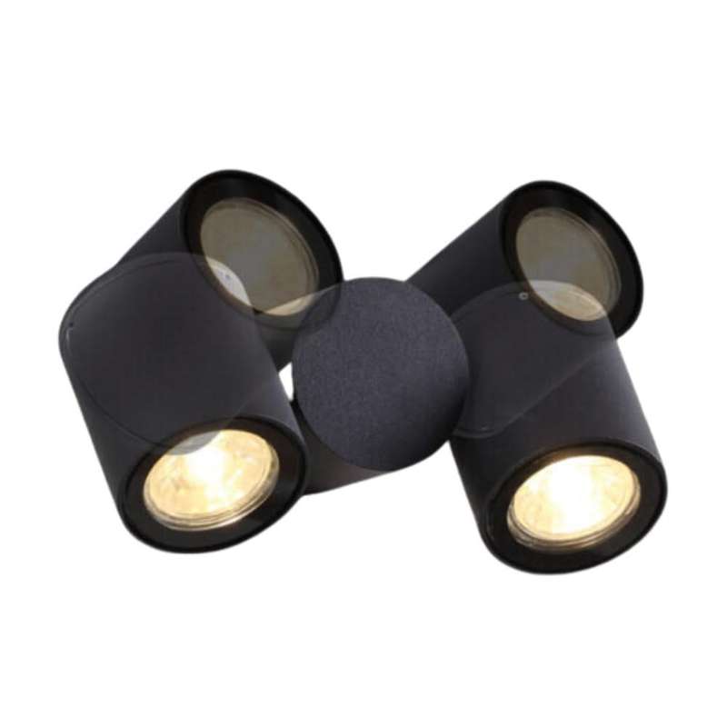 Double Adjustable Outdoor Spot Light