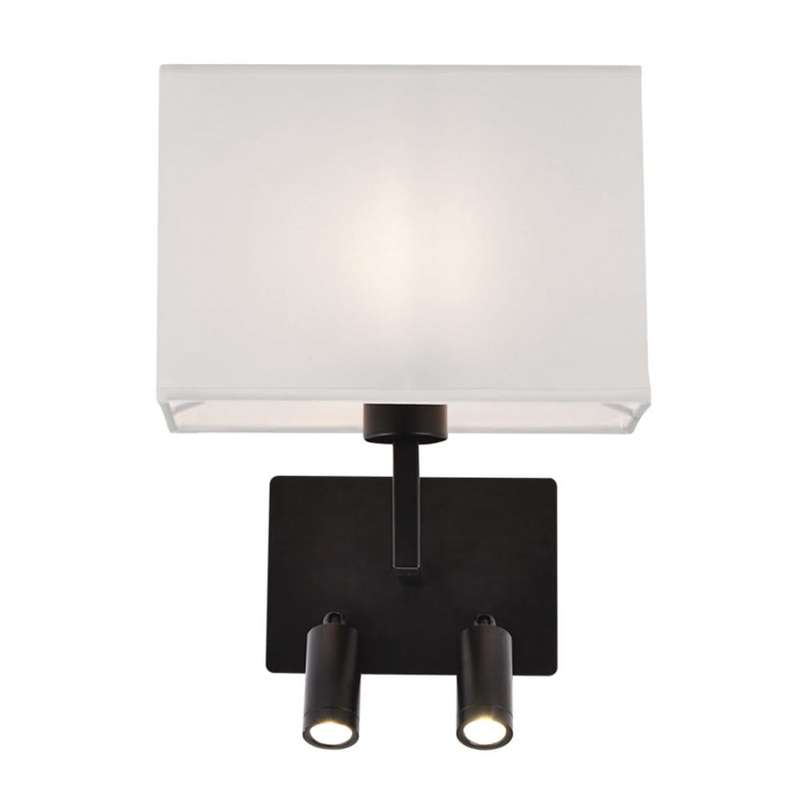 Mata Black Bedside Wall and Reading Light