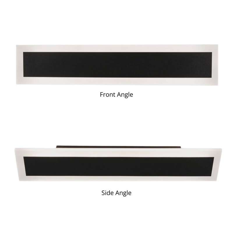 Linear Outdoor Short LED Wall Light
