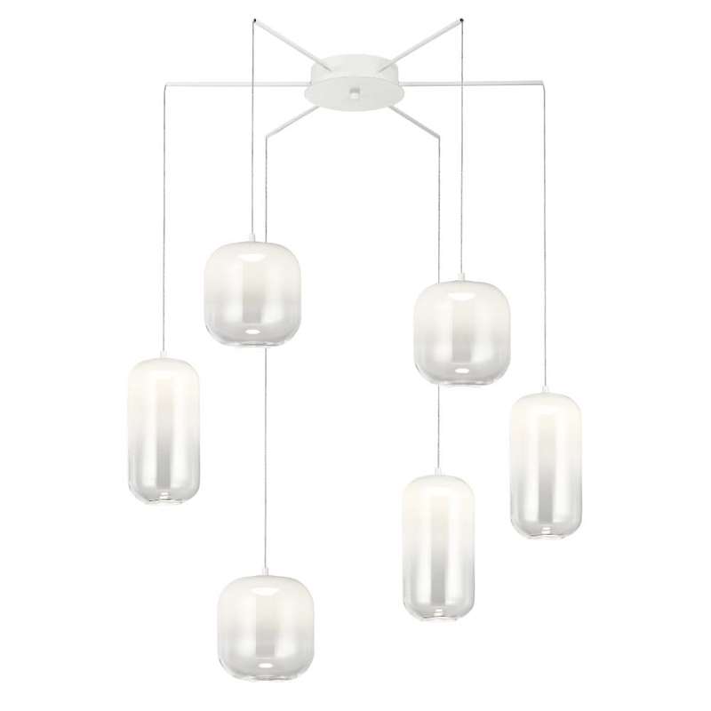 Misty Morning Cluster LED Pendant Light