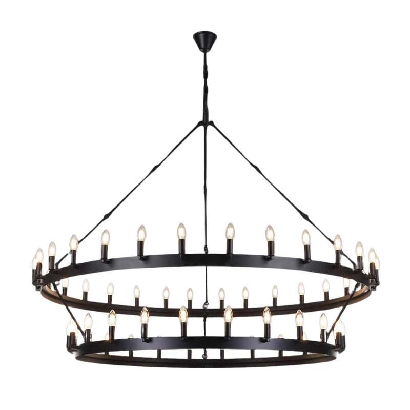Ranch 2 Tier Chandelier