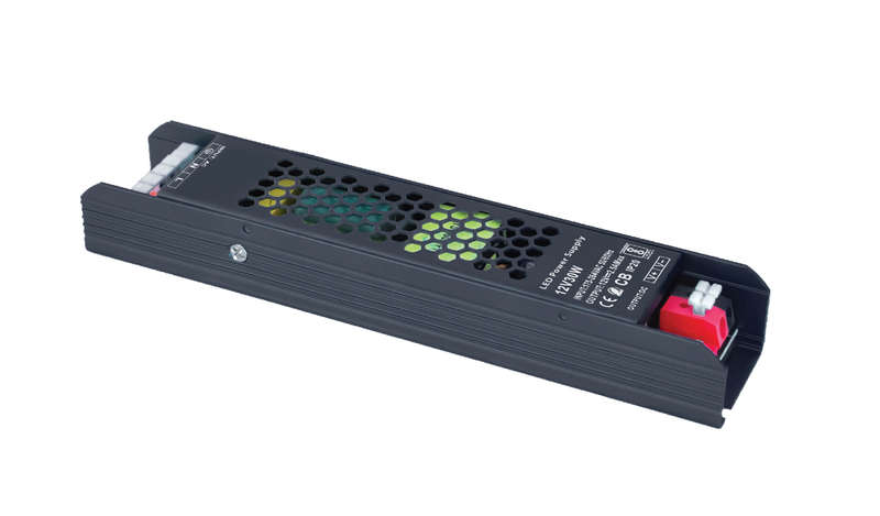 LED Power Supply - 12Vdc 30W - Surge Protected / Slim Design