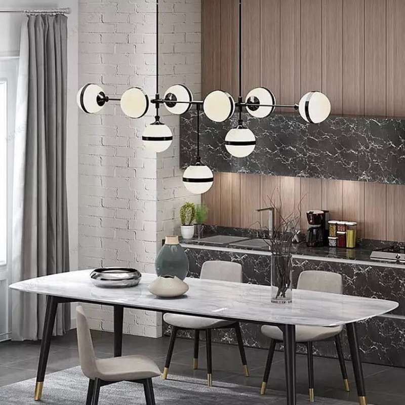 Art Deco 9 Pendant Light
