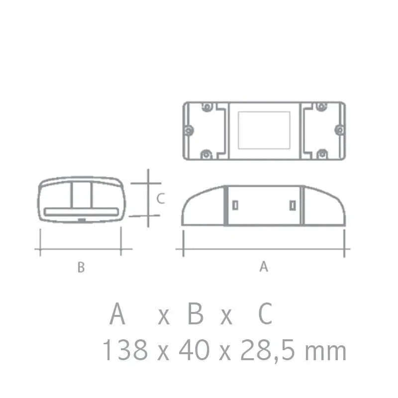 LED Dimmer Module 12V/24V 12A