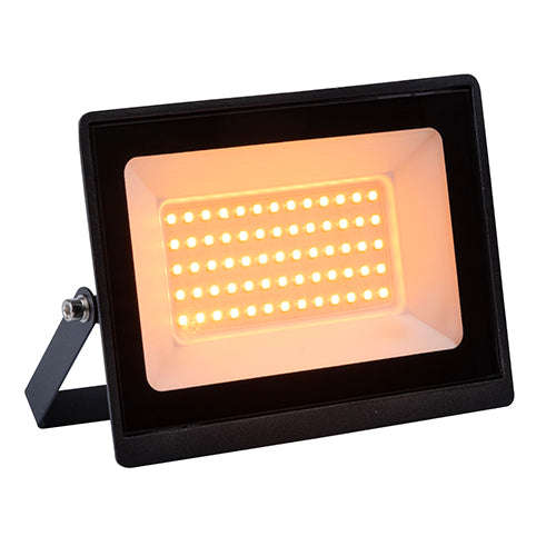 Amber Insect-Repelling 50W LED Floodlight