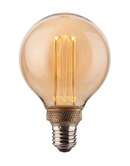 Decorative LED Bulb - G95 Glass Filament 1800K