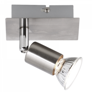 Satin and Polished Chrome LED Spotlight