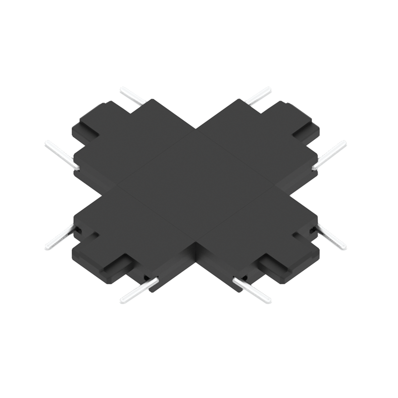 Magnetic Track Light System - Track Connector 4-Way