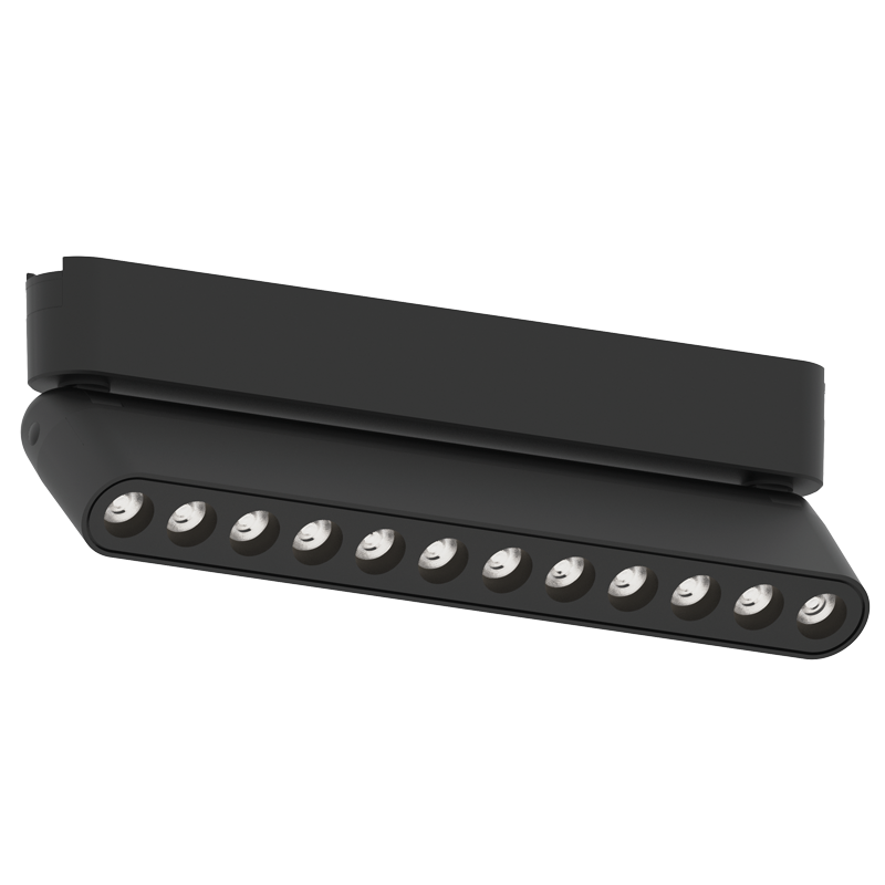 Magnetic Track Light System - 12W Rotating Grill Light