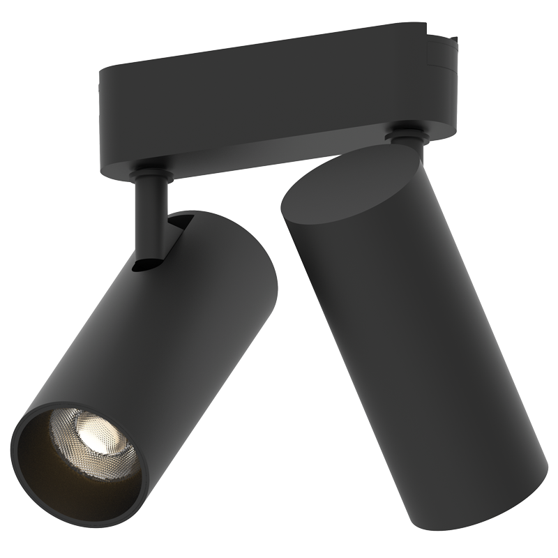 Magnetic Track Light System - Dual 12W Spot Lights