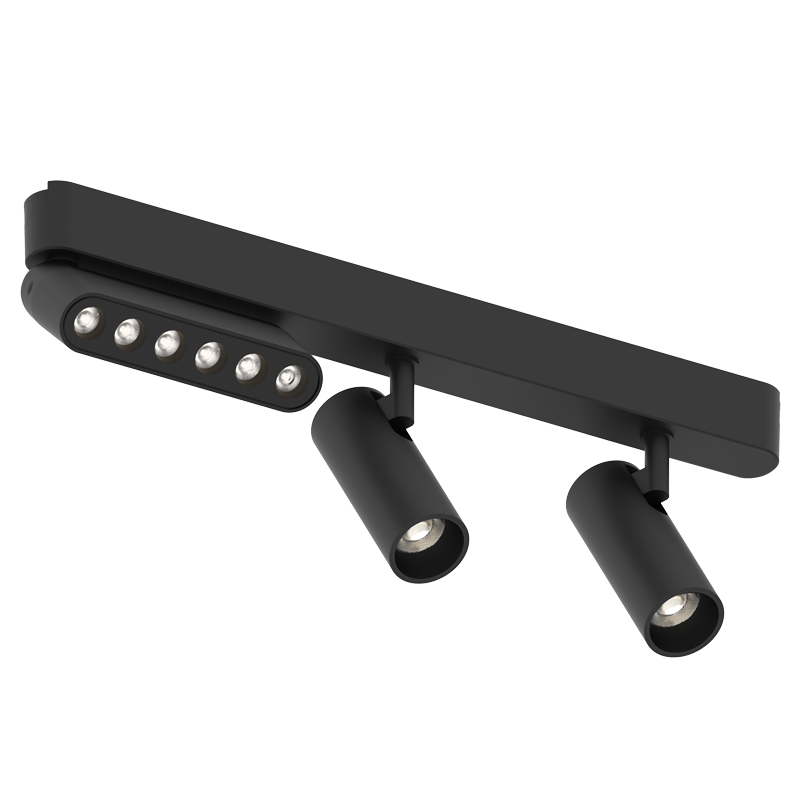 Magnetic Track Light System - 3 Light Kit