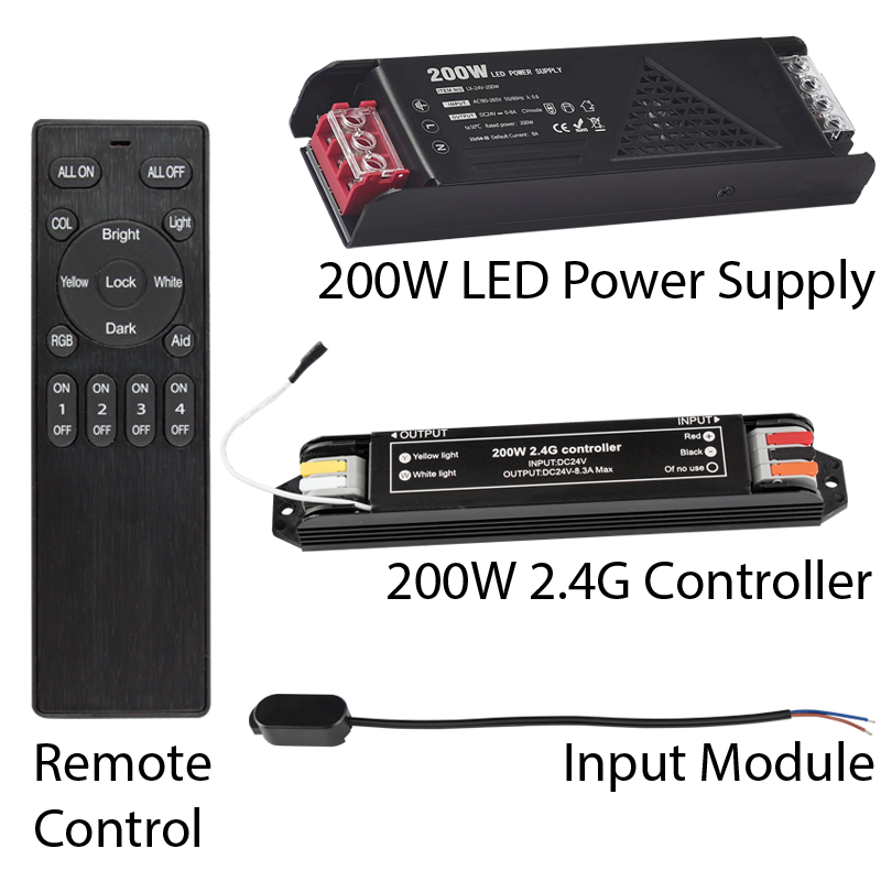 Magnetic Track Light System - Power & Control Kit