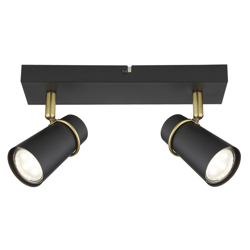 Barrington Black & Gold Spot Light