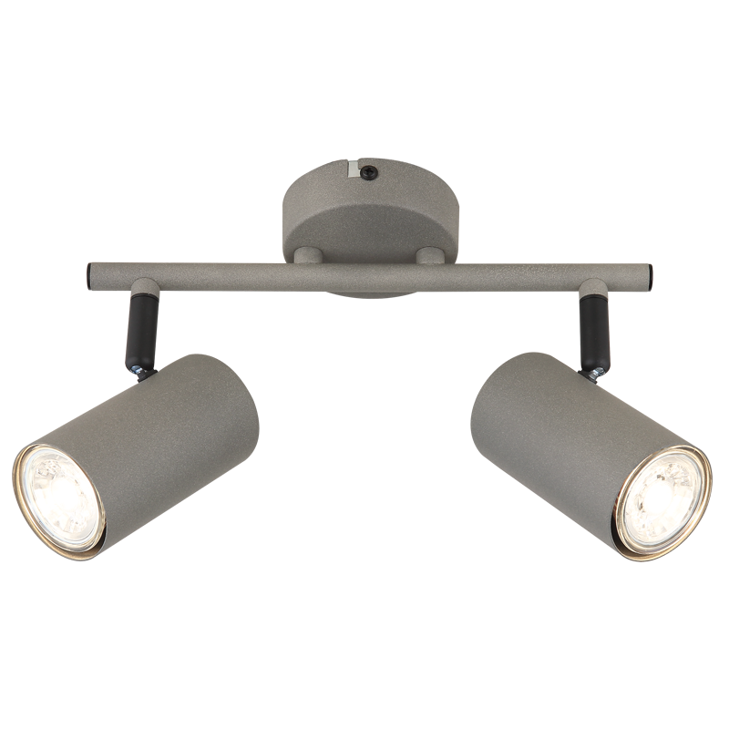 Kala Sandy Grey 2 Light Spotlight
