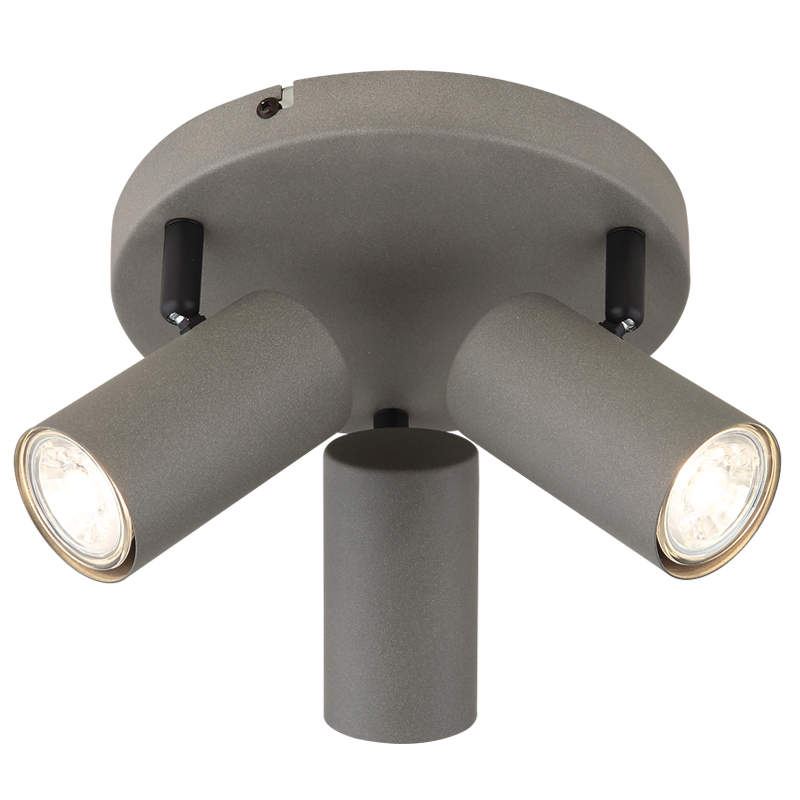 Kala Sandy Grey 3 Light Spotlight