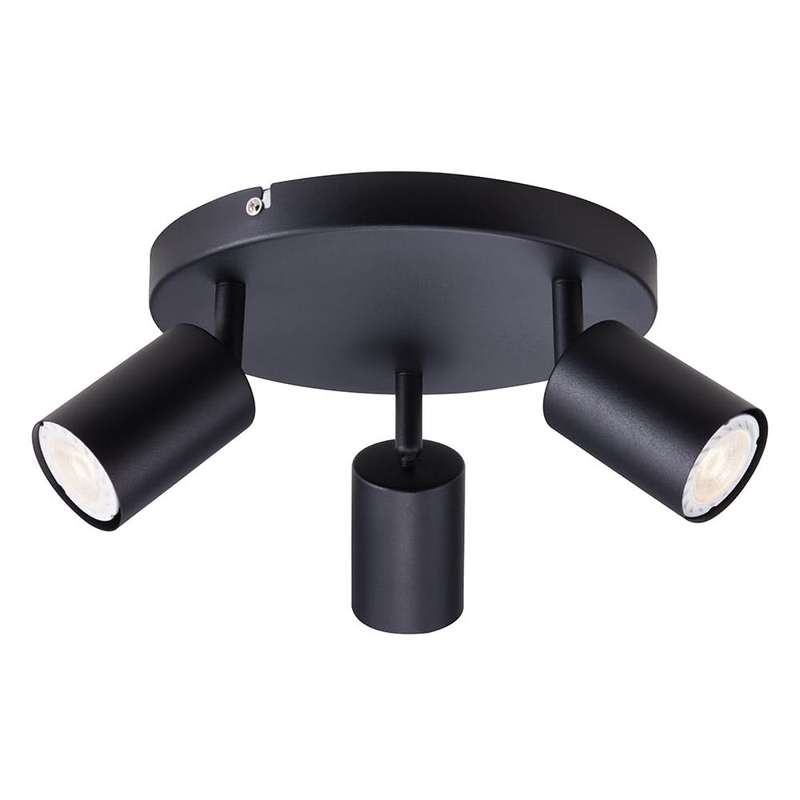 Urban Round Trio Ceiling Spotlight