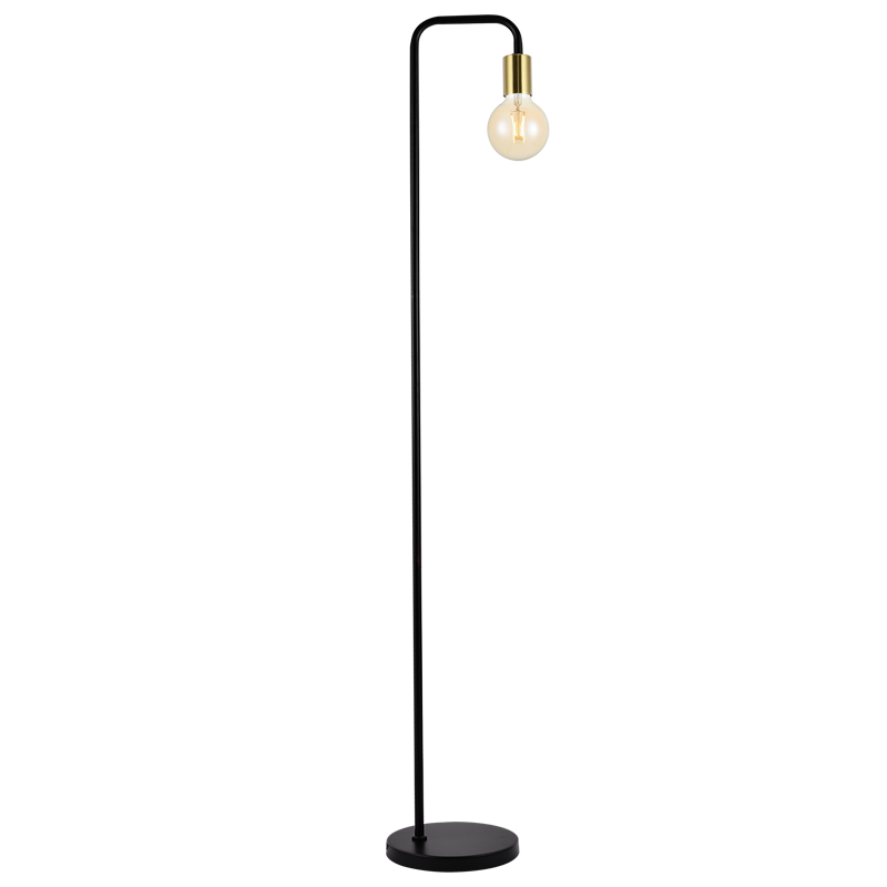 Sleek Metal Floor Lamp