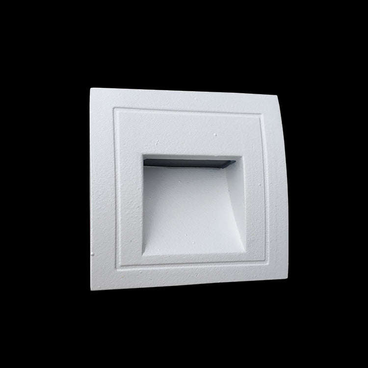 Blair White Recessed Step Light LED 230v 1W IP54