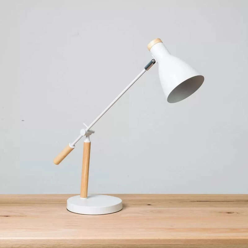 Brodie White Nordic Table Lamp