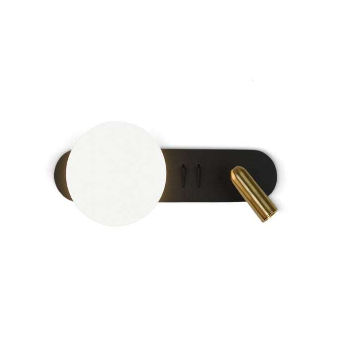 Regis Black & Gold Wall / Reading Light (Spazio)