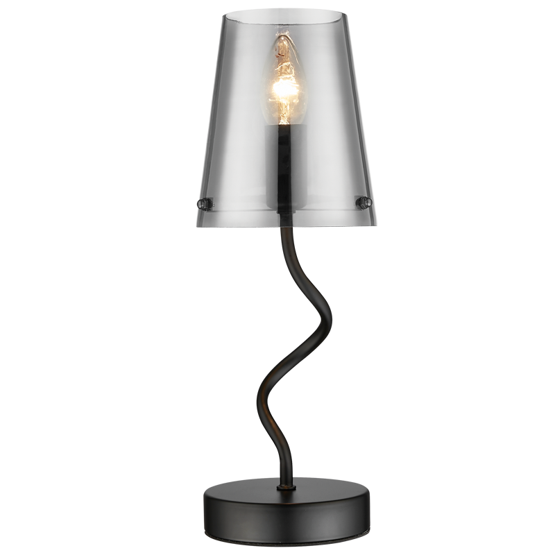 Calypso Smokey Table Lamp