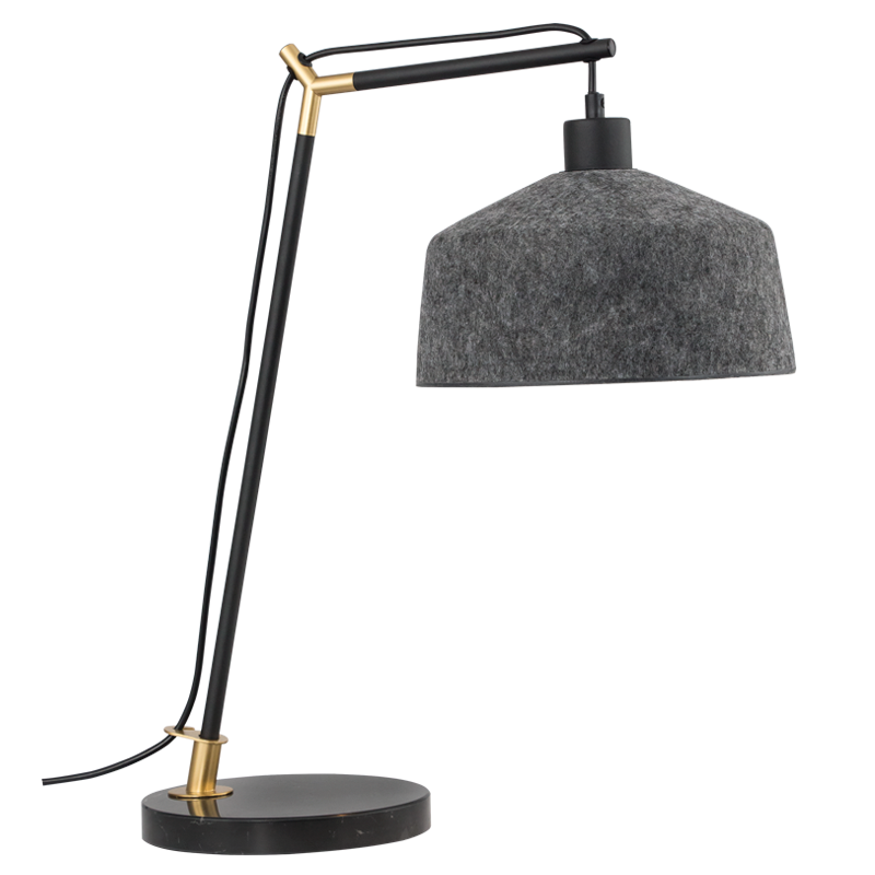 Moonwalker Marble & Felt Table Lamp