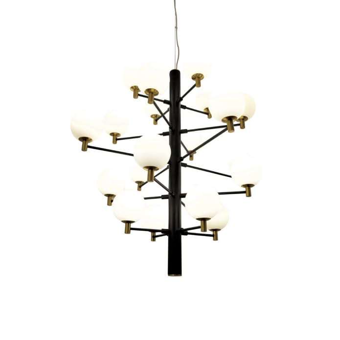 TwentyOrb Black Pendant Light (Spazio)