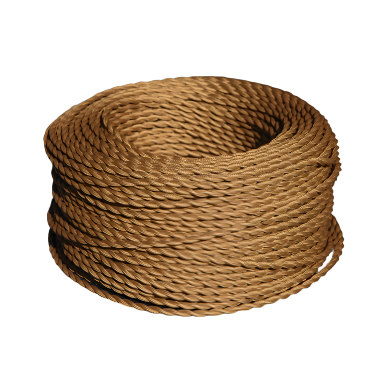 Vintage Decorative Twisted Fabric Cord