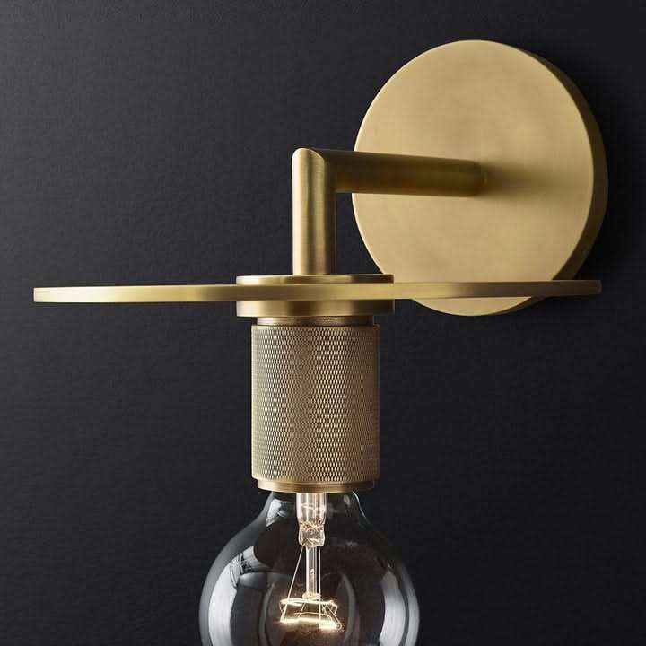 Trend Disc Wall Light - Gold