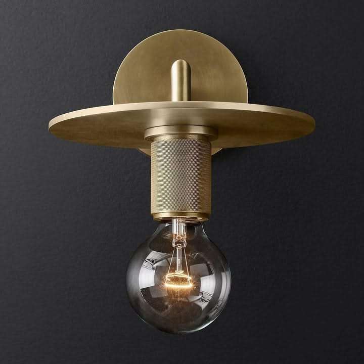 Trend Disc Wall Light - Gold