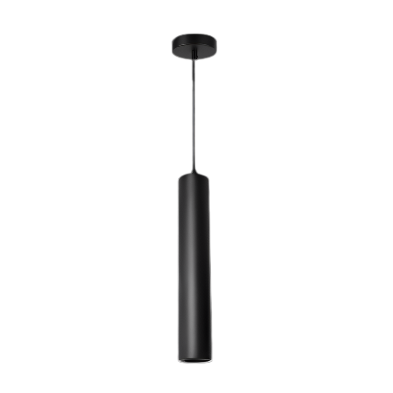 Flute GU10 Pendant Black