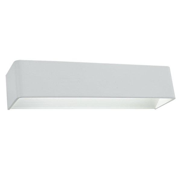 White Aluminium LED Wall Light