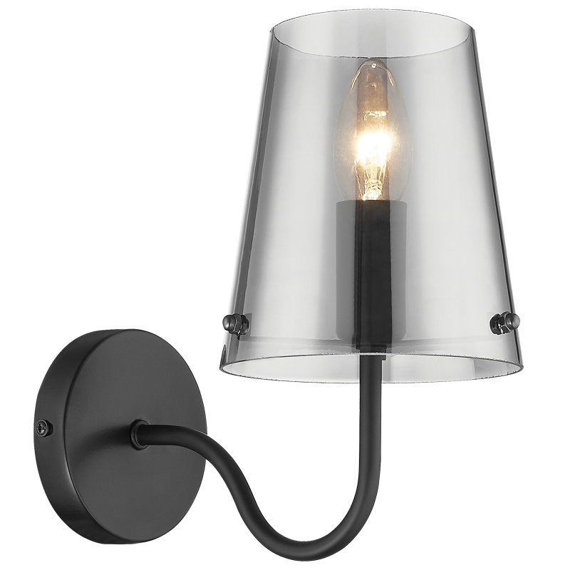 Calypso Smokey Indoor Wall Light