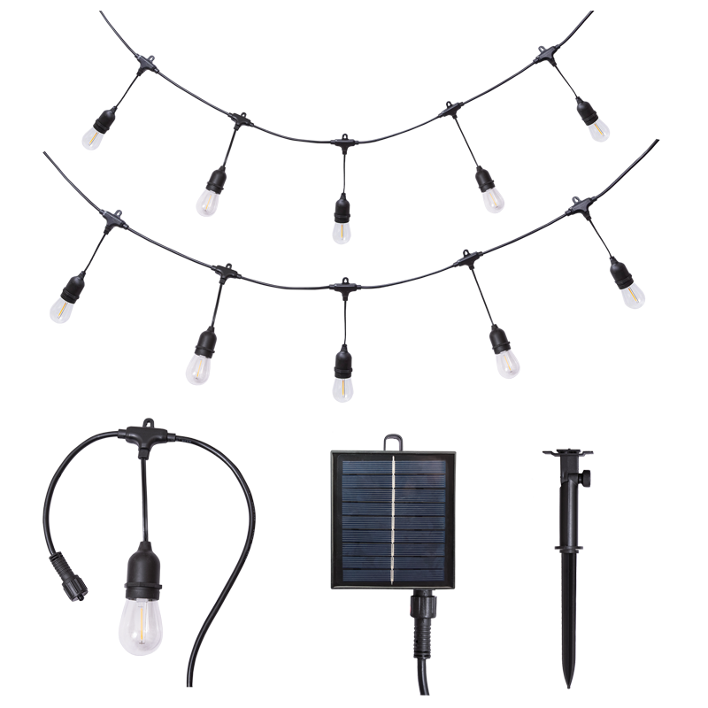 Solar Outdoor String Light Kit - IP65