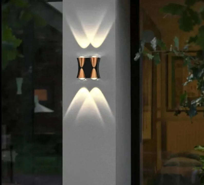 Louis 4 Light Up & Down Wall Light