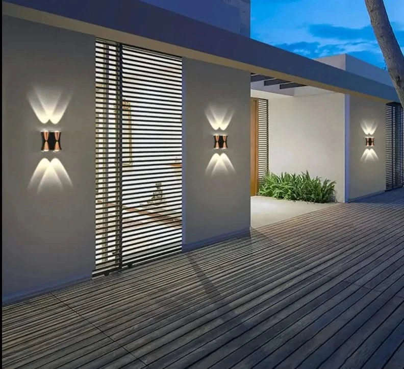 Louis 4 Light Up & Down Wall Light